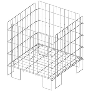 Folding Wire Dump Bin